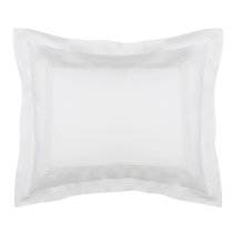 White pillow clearance sham